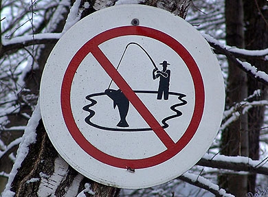 забрана за риболов